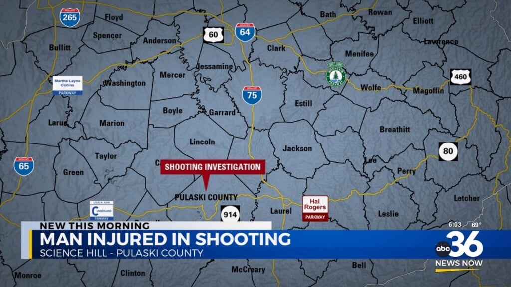 Pulaski County Shooting Leaves One Man Injured