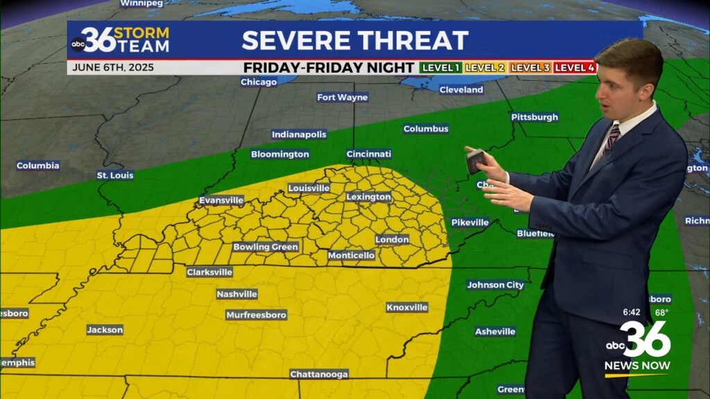 Warm And Humid Conditions Continue Ahead Of Storm Chances To End The Week