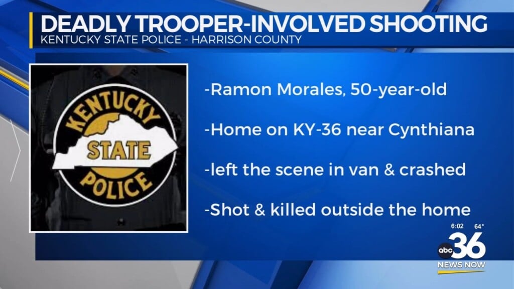 Man Shot, Killed By State Trooper In Harrison County