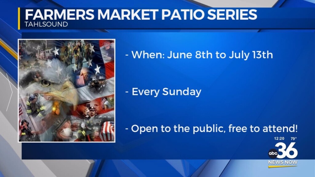 Tahlsound Farmer's Market Patio Series