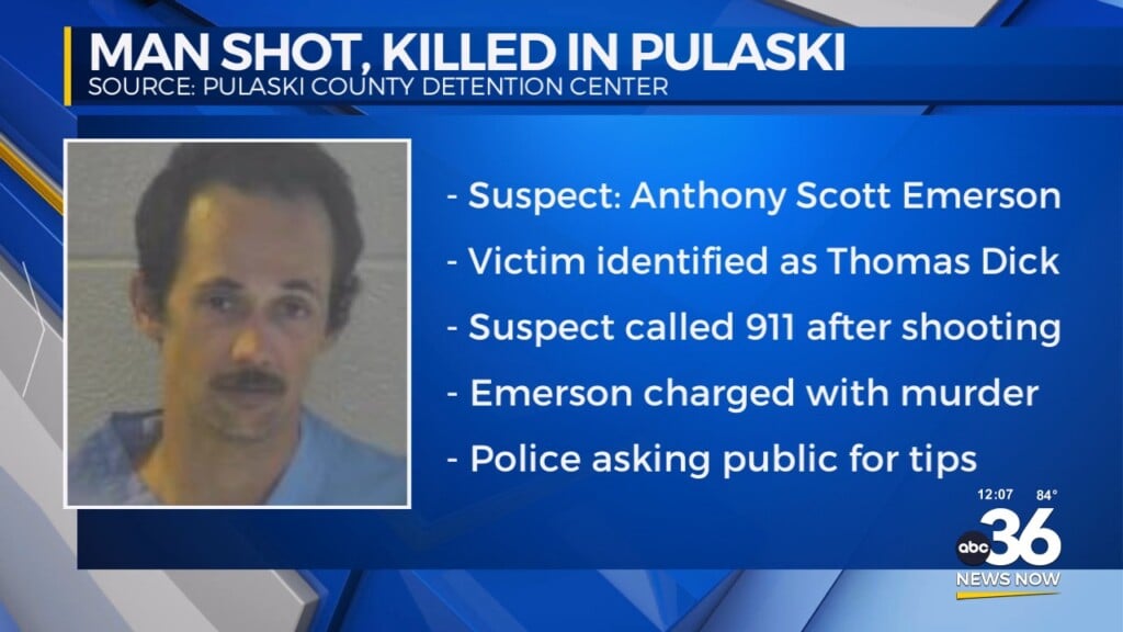 Man Shot And Killed In Pulaski County