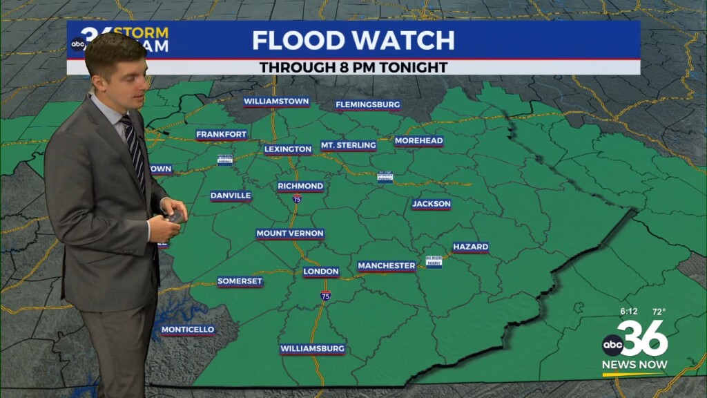 One More Heavy Rain Threat On Monday Ahead Of A Drier Middle Of The Week