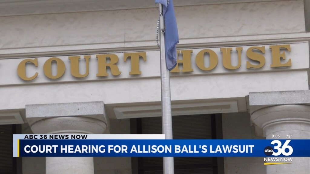 Court Hearing For Allison Ball's Lawsuit