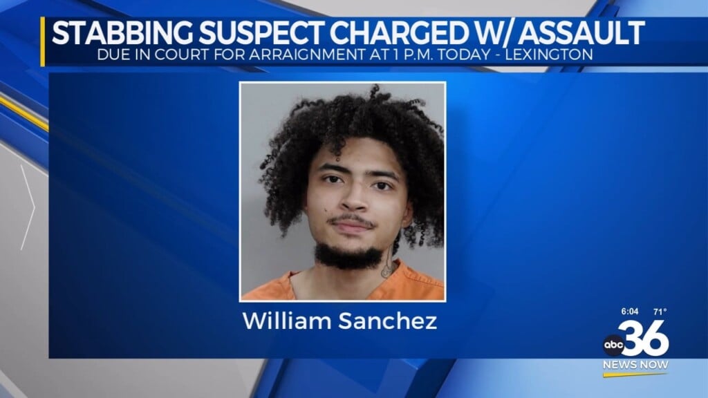 Lexington Stabbing Suspect Charged With Assault