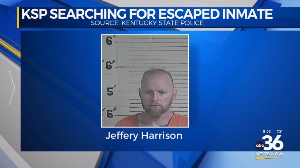 Ksp Searching For Escaped Inmate
