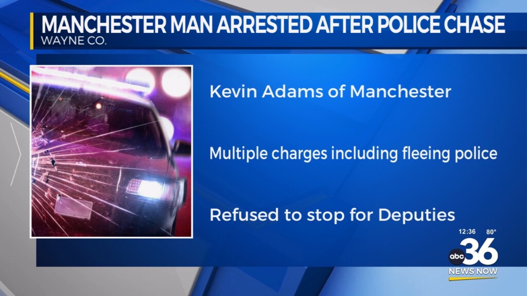 Manchester Man Stole Girlfriend's Car, Fled Police