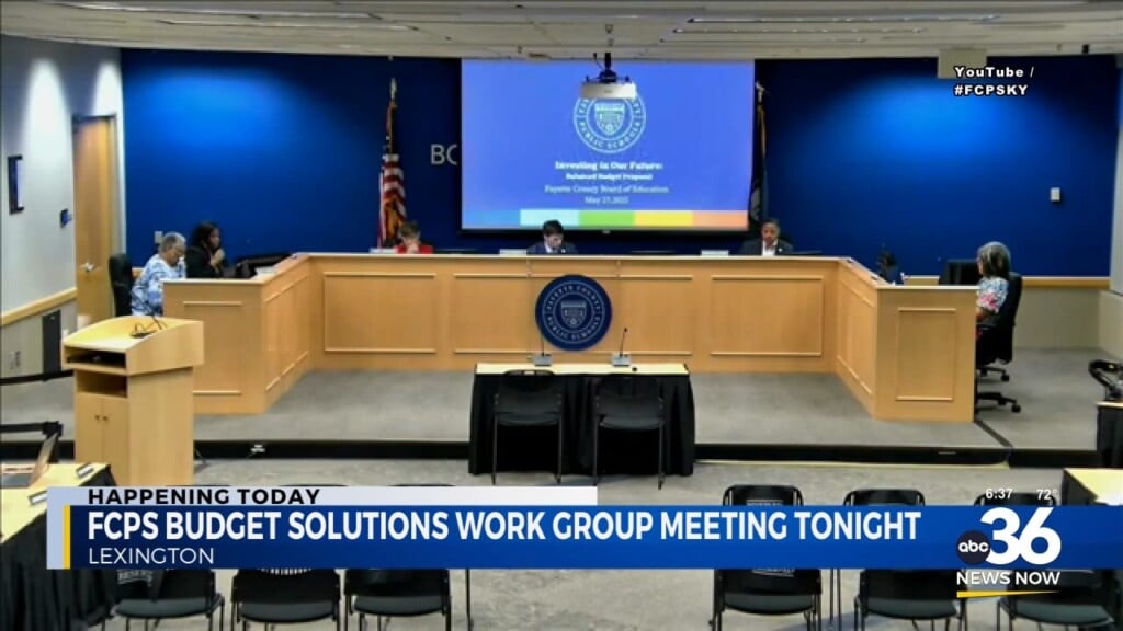 Fayette County Public School Budget Shortfall Meeting
