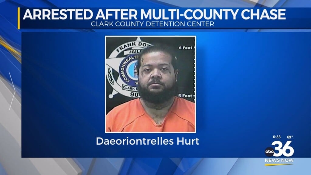 Man Arrested In Montgomery County After Multi County Chase