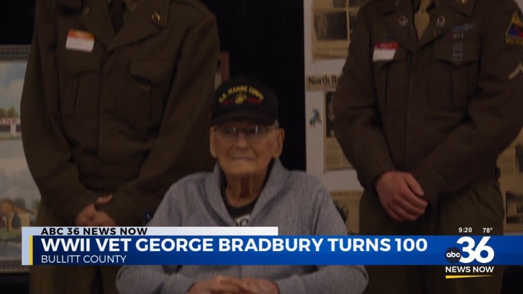 Wwii Vet George Bradbury Celebrating His 100th Birthday