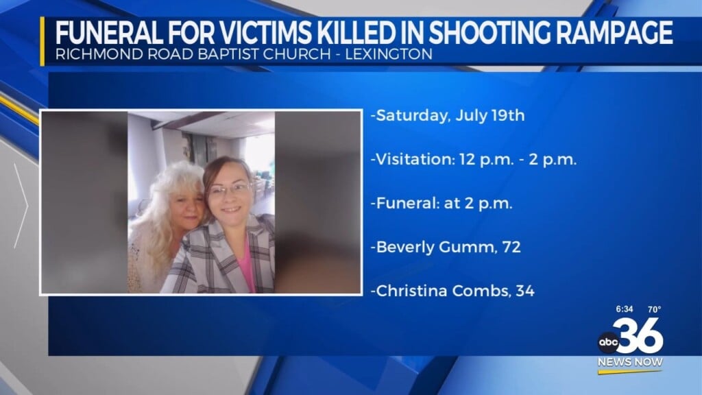 Joint Funeral For Mother, Daughter In Richmond Road Baptist Shooting