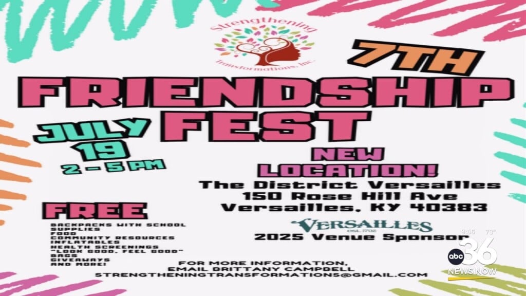 It's Time For The 7th Annual Friendship Fest