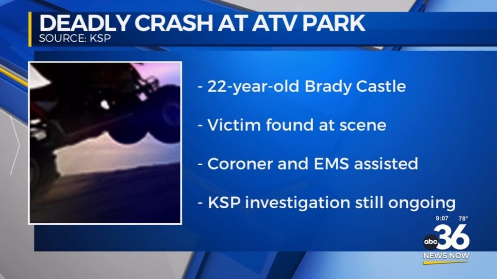 Deadly Crash At Atv Park