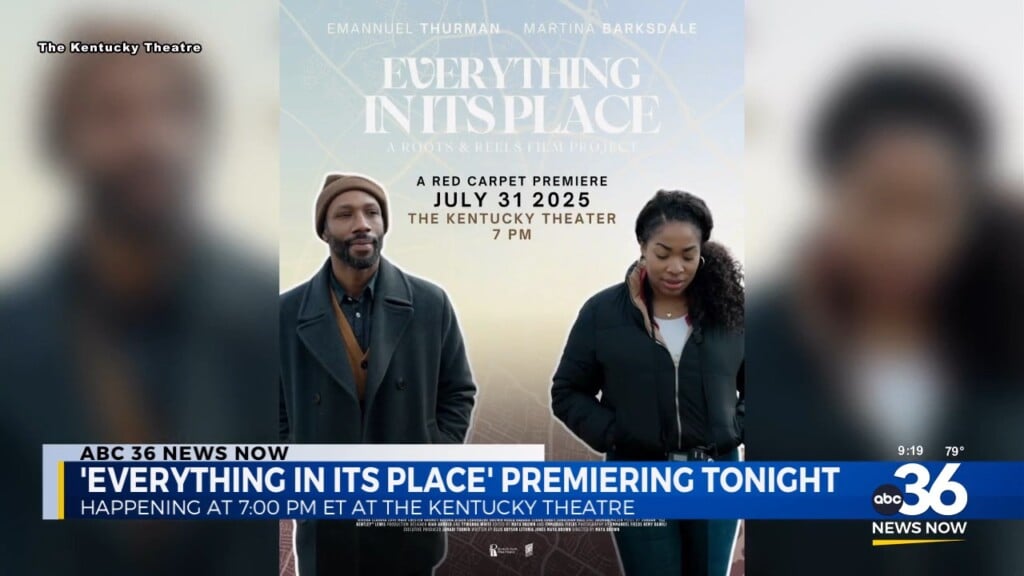 'everything In Its Place' Premieres Tonight