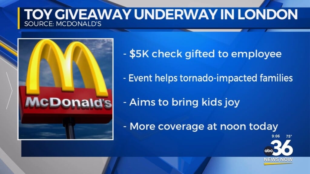 Toy Giveaway Underway In London