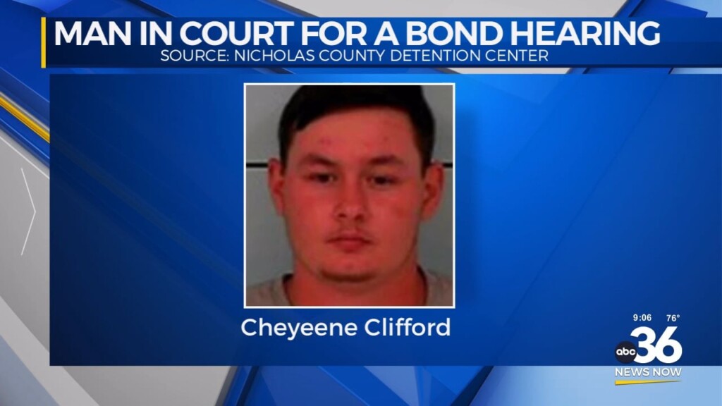Nicholas County Man In Court In Vehicular Homicide Case