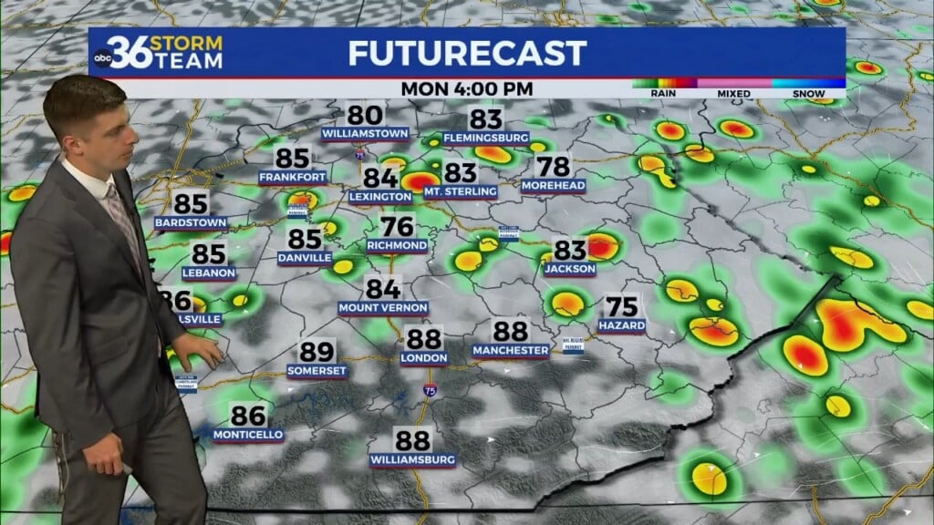 Daily Rain And Storm Chances Expected For The Week Ahead
