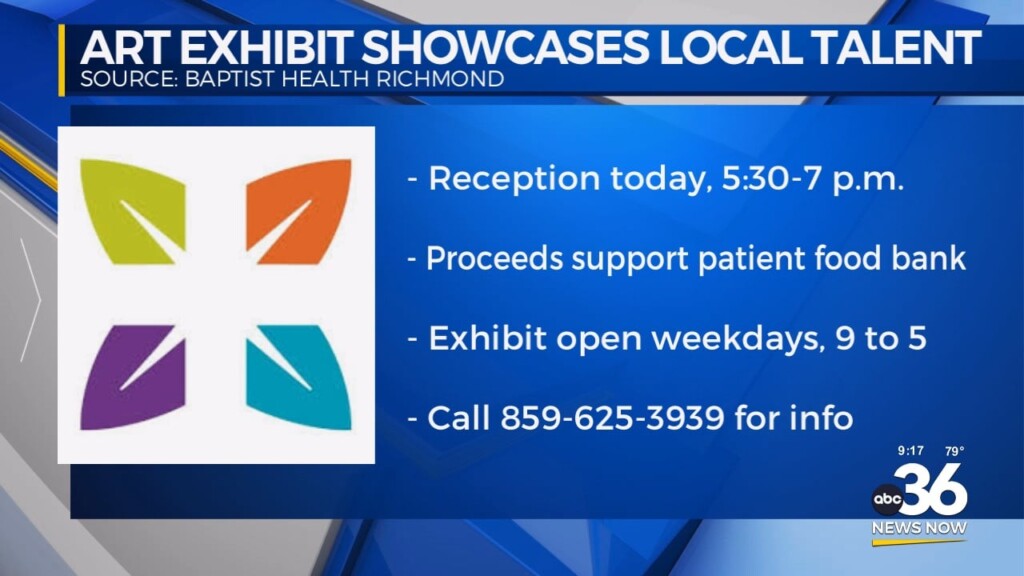 Art Exhibit Showcases Local Talent