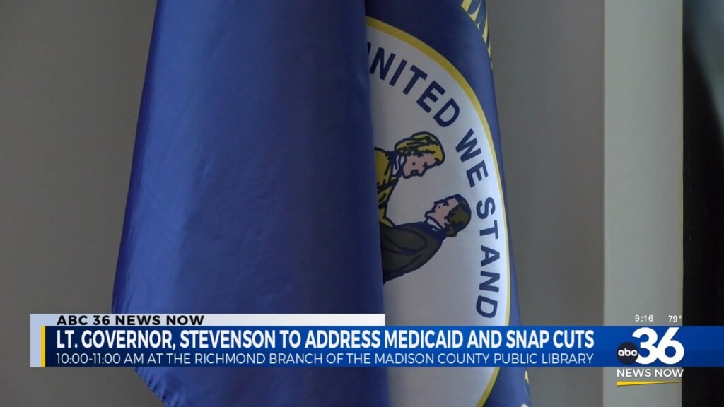 Lt. Governor To Address Medicaid And Snap Cuts