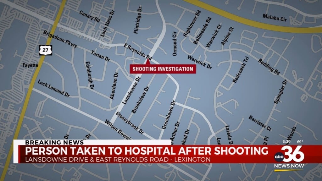 Lansdowne At E. Reynolds Shooting Sends One To The Hospital