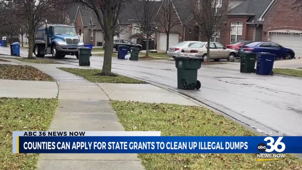 State Grants Available For Clean Up Of Illegal Dumping