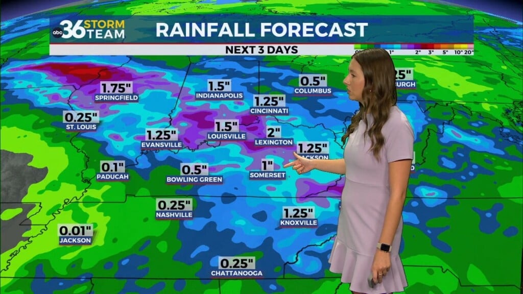 Heavy Rain And Flash Flooding Threat Continues Into The Weekend
