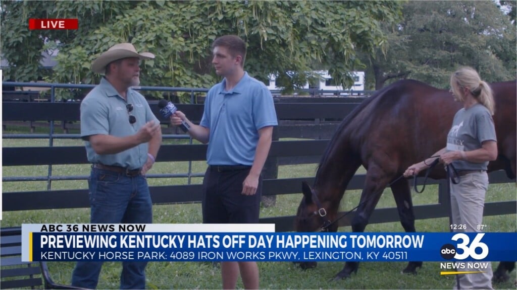 Dillon Gaudet And Dr. Friend With Western Dreamer For Hats Off Day