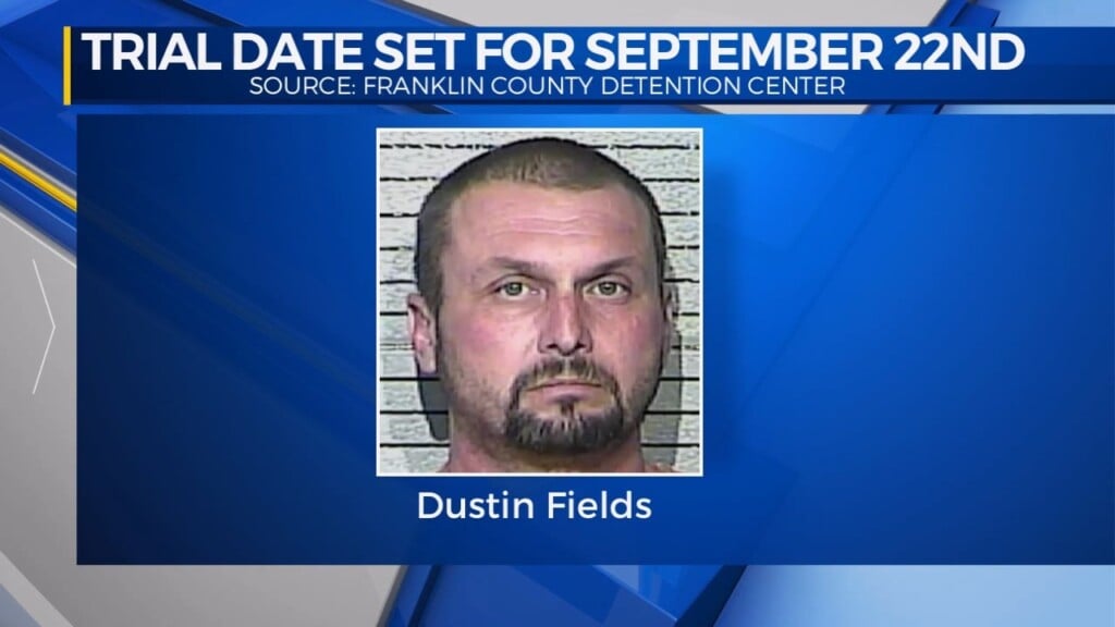 Trial Date Set For Dustin Fields