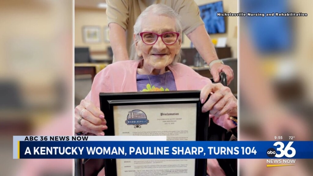 We Wish Pauline Sharp A Happy Birthday As She Turns 104