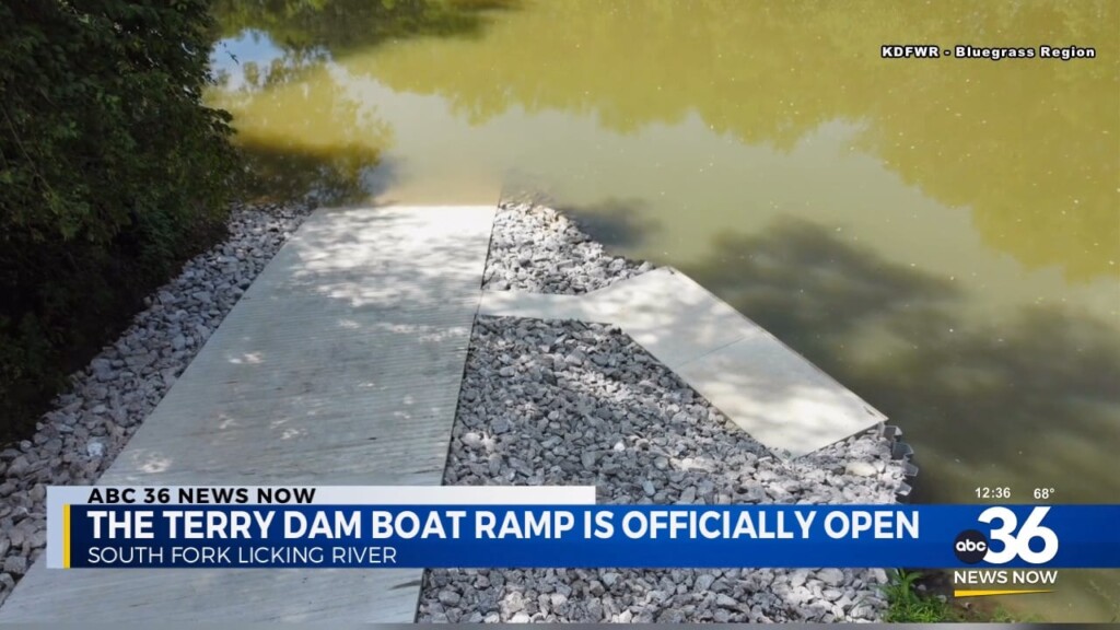 Terry Dam Boat Ramp Is Officially Open