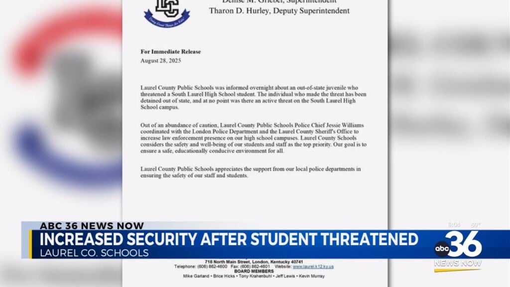 High School Student Threatened By Out Of State Juvenile