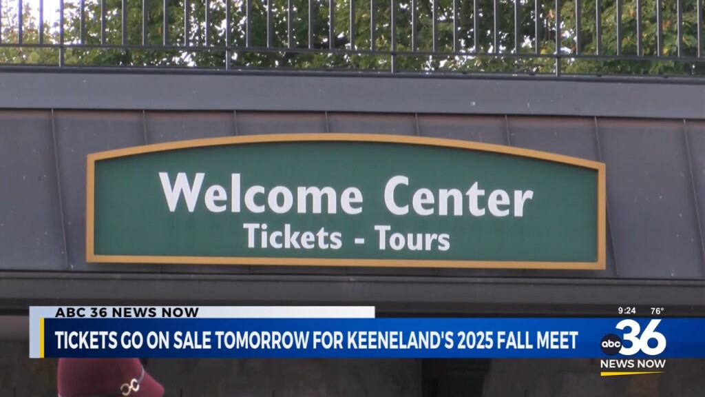 Tickets Go On Sale Tomorrow For Keeneland's 2025 Fall Meet