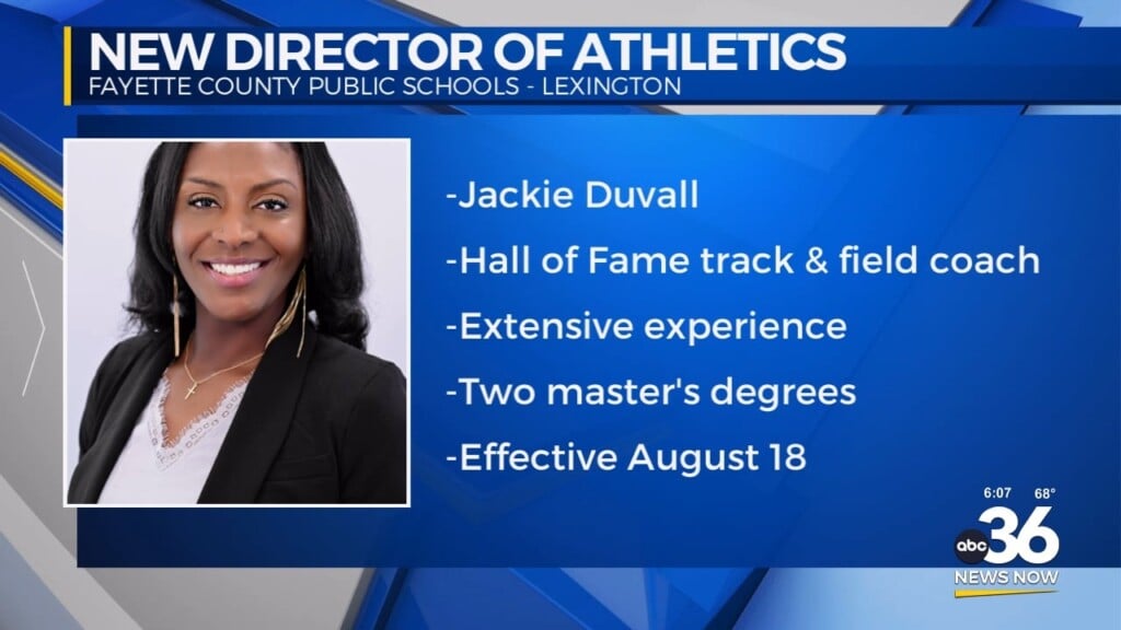 Fayette County Public Schools Has A New Director Of Athletics