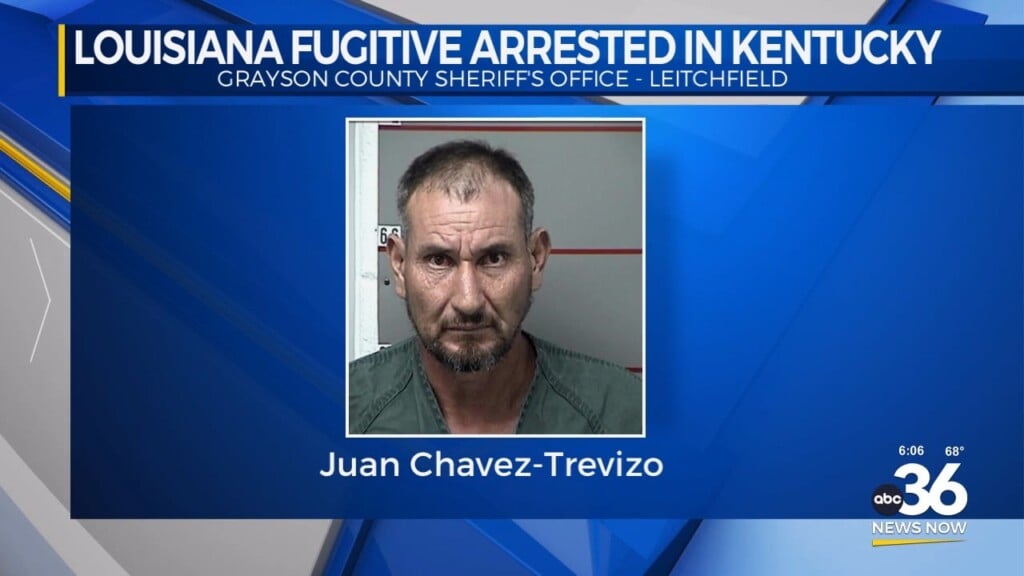 Louisiana Fugitive Arrested In Kentucky
