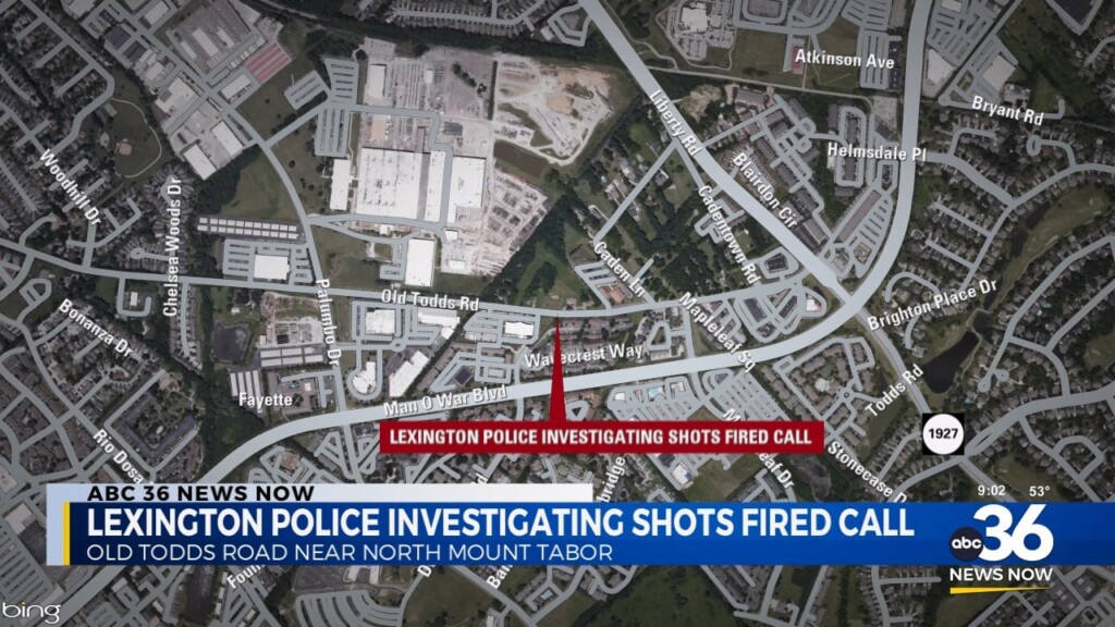 Lexington Police Investigating A Shots Fired Call