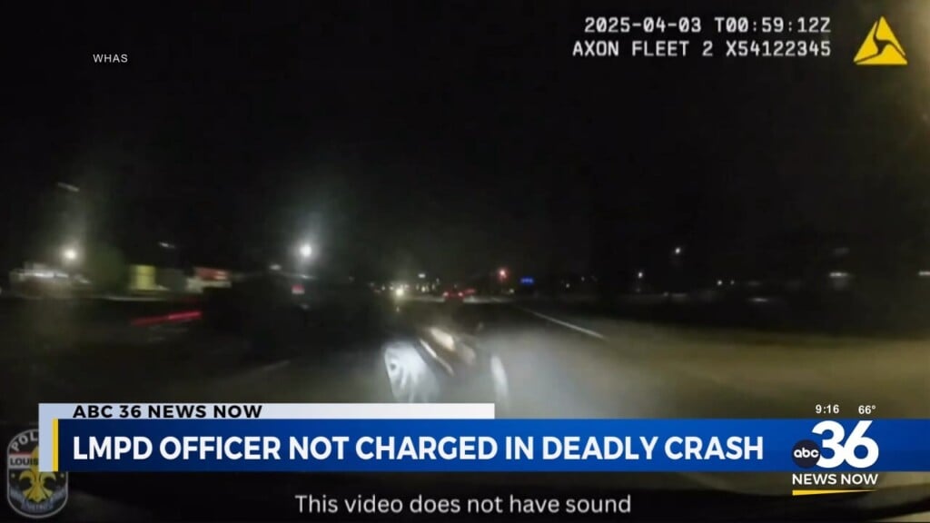 Lmpd Officer Not Charged In Deadly Crash