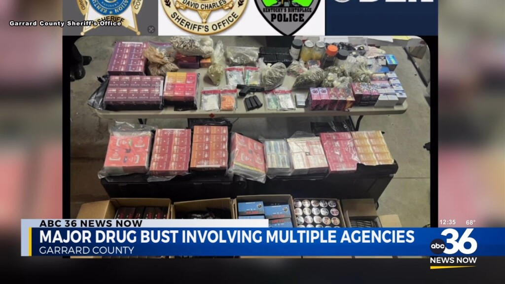 Major Drug Bust In Garrard County Involving Multiple Agencies
