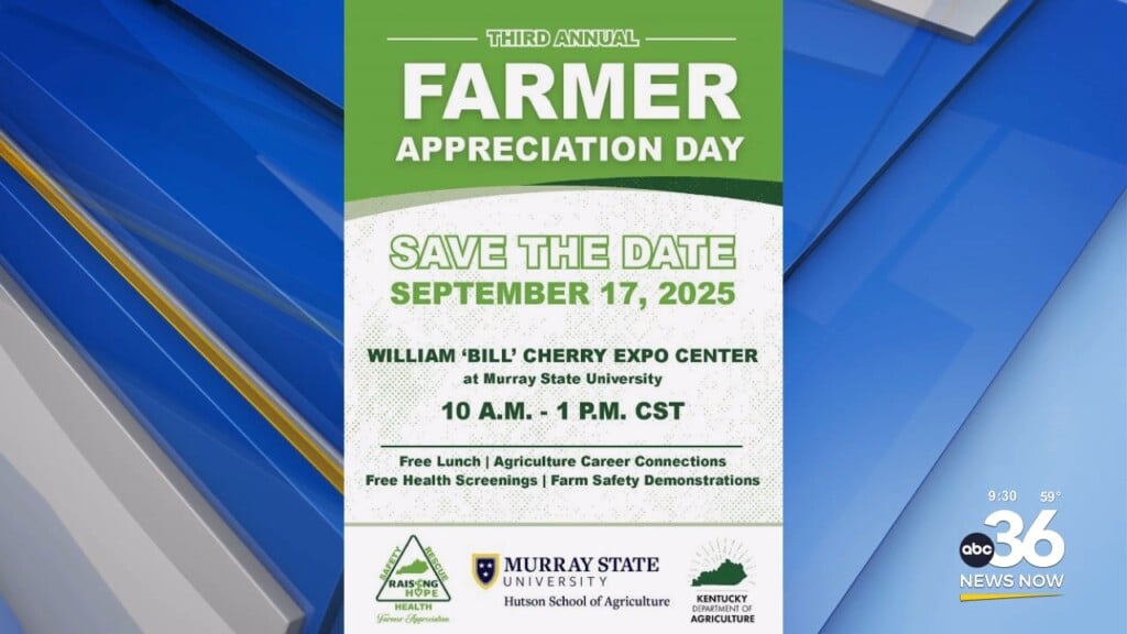 Save The Date For The Upcoming Third Annual Farmer Appreciation Day