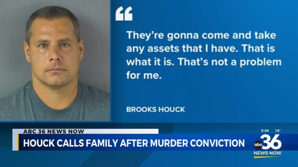 Brooks Houck Calls Family After Murder Conviction