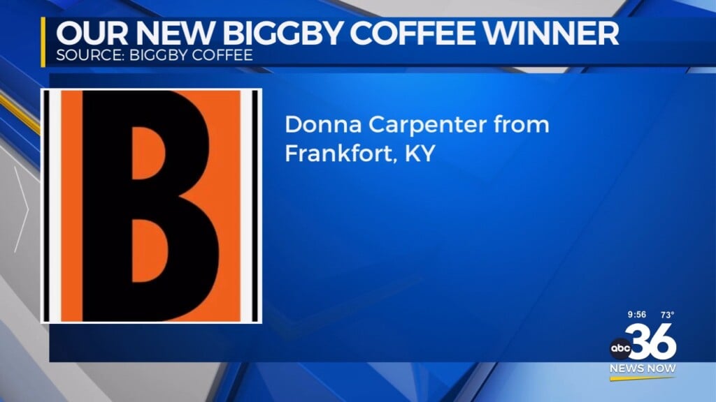 Congrats To Our New Biggby Coffee Winner