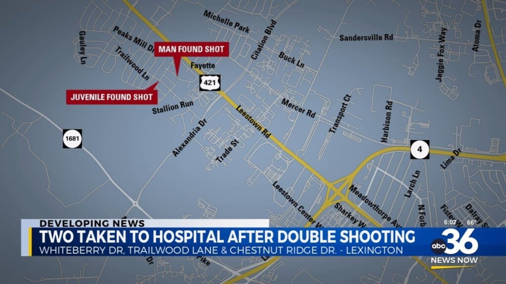 Double Shooting Sends Two To The Hospital