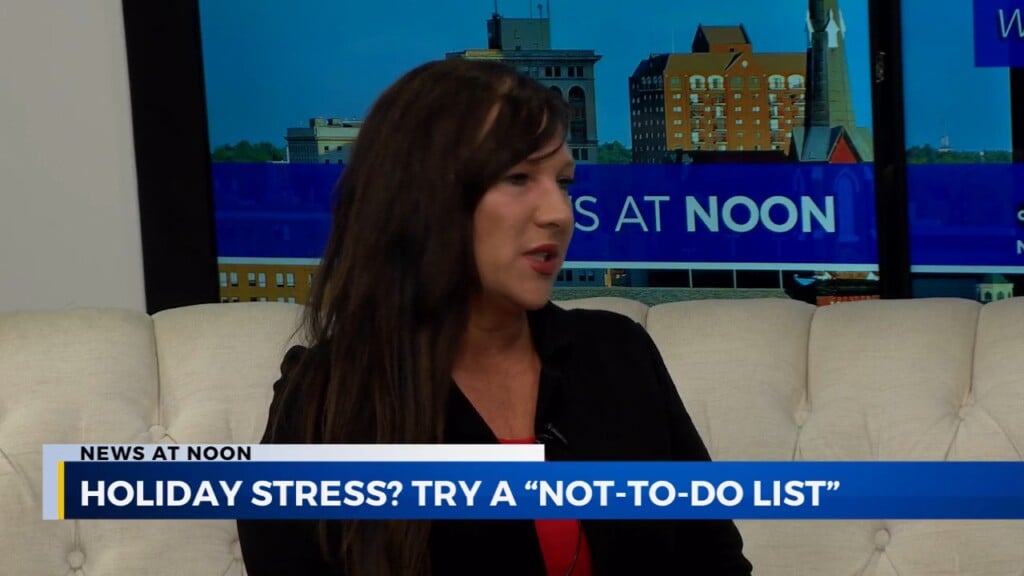 Holiday Stress? Try A "not To Do List"