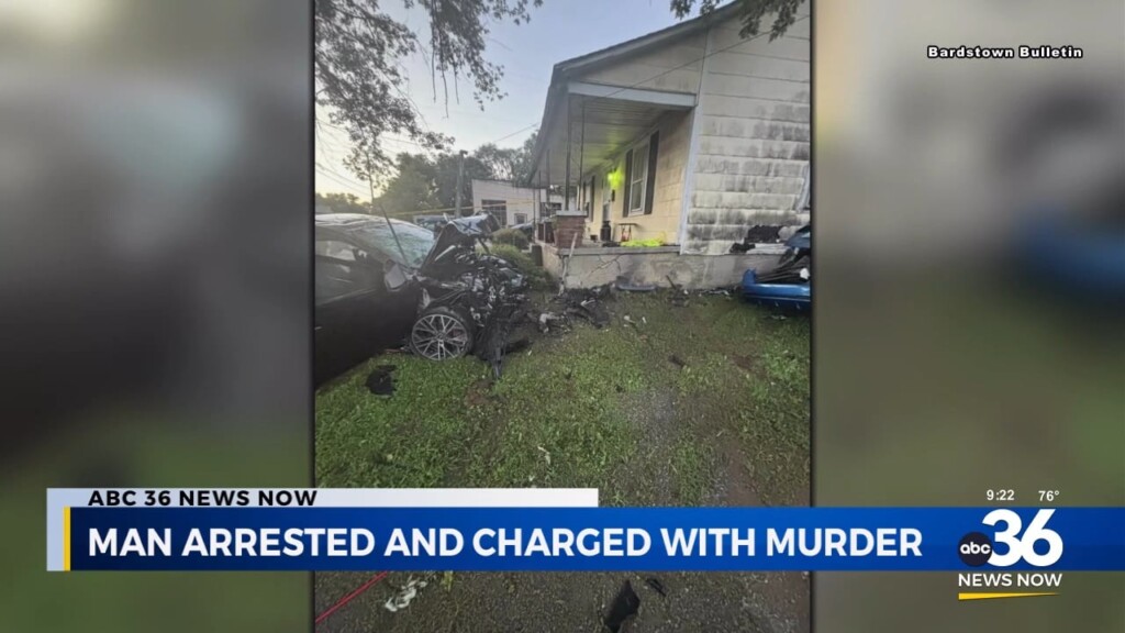 Man Arrested And Charged With Murder