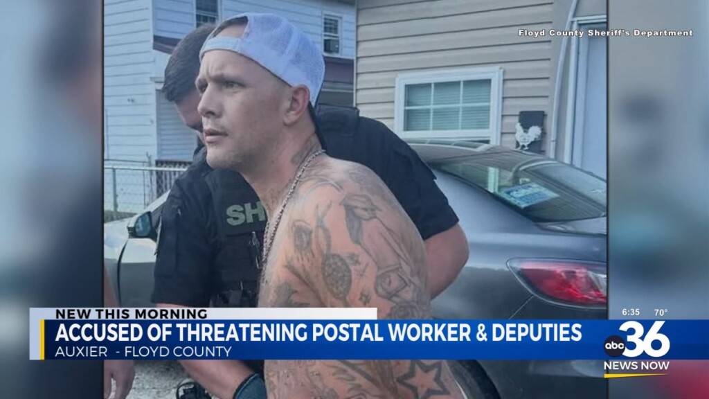 Man Arrested After Threatening Postal Worker And Deputies