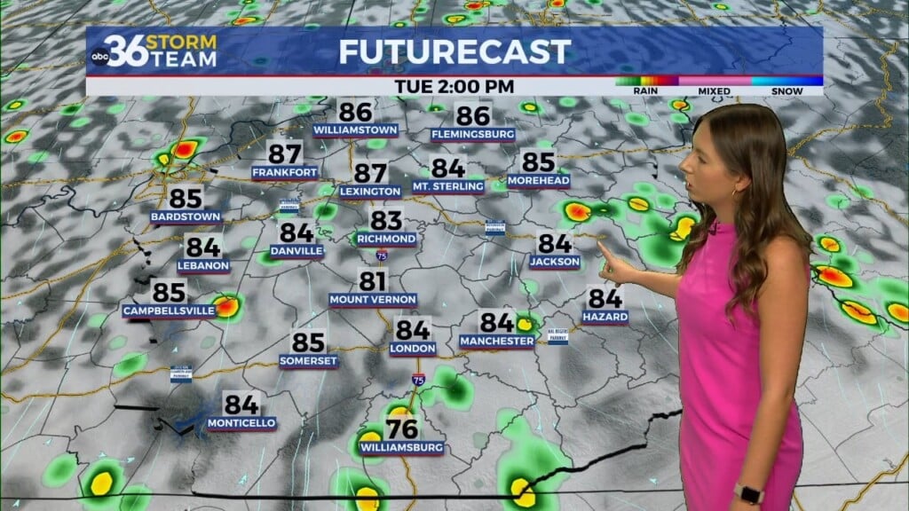 Hot, Mostly Dry Weather Dominates Central And Eastern Kentucky