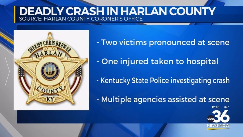 Deadly Crash In Harlan County