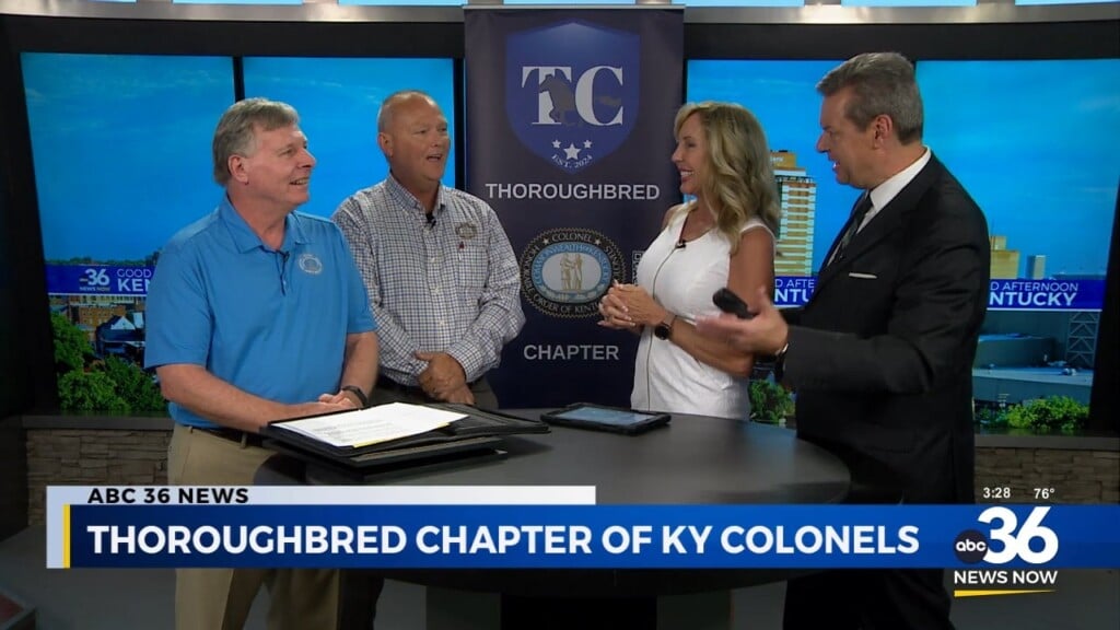 Thoroughbred Chapter Of Kentucky Colonels Joins Us To Talk About The New Local Chapter