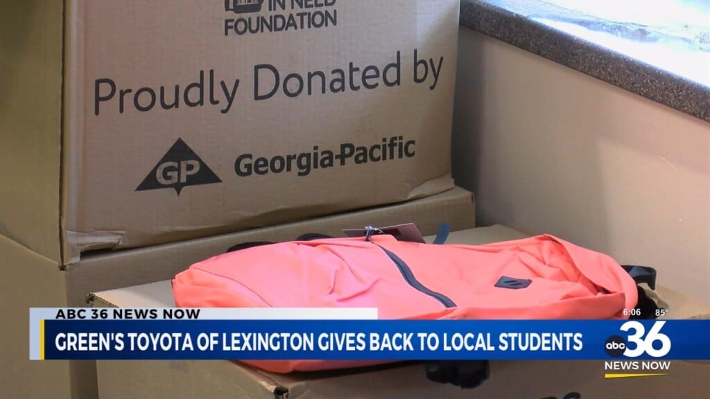 Green's Toyota Of Lexington Gives Back To Local Students