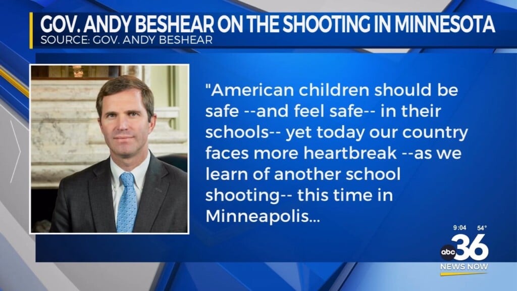 Gov. Andy Beshear On The Shooting In Minnesota