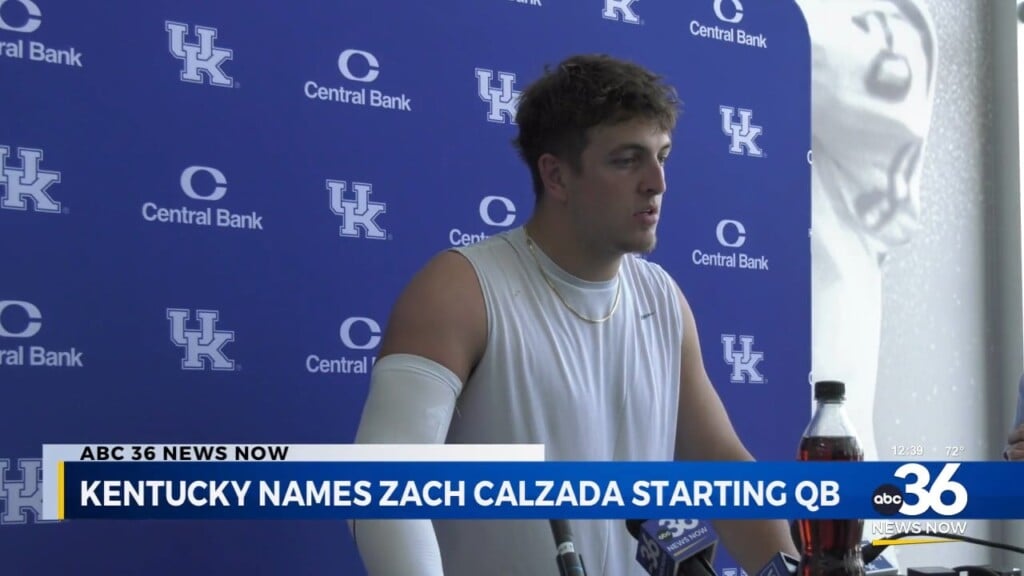Kentucky Names Zach Calzada Starting Quarterback