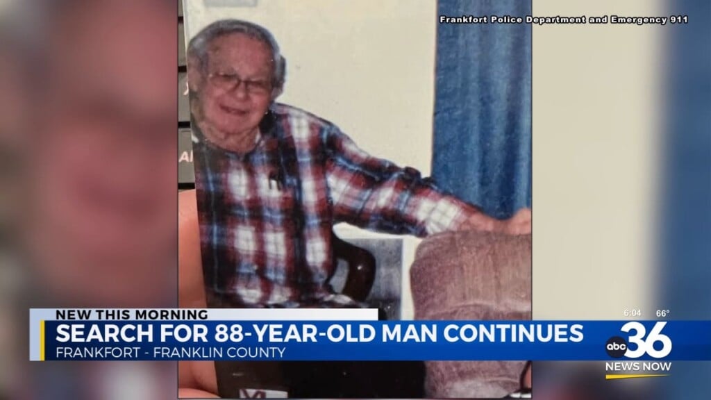Search For 88 Year Old Franklin County Man